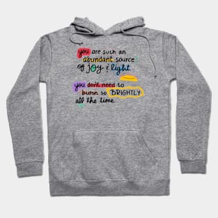 Source of joy & light v2 Hoodie